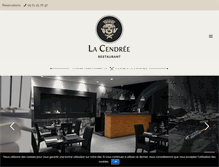 Tablet Screenshot of lacendree.com